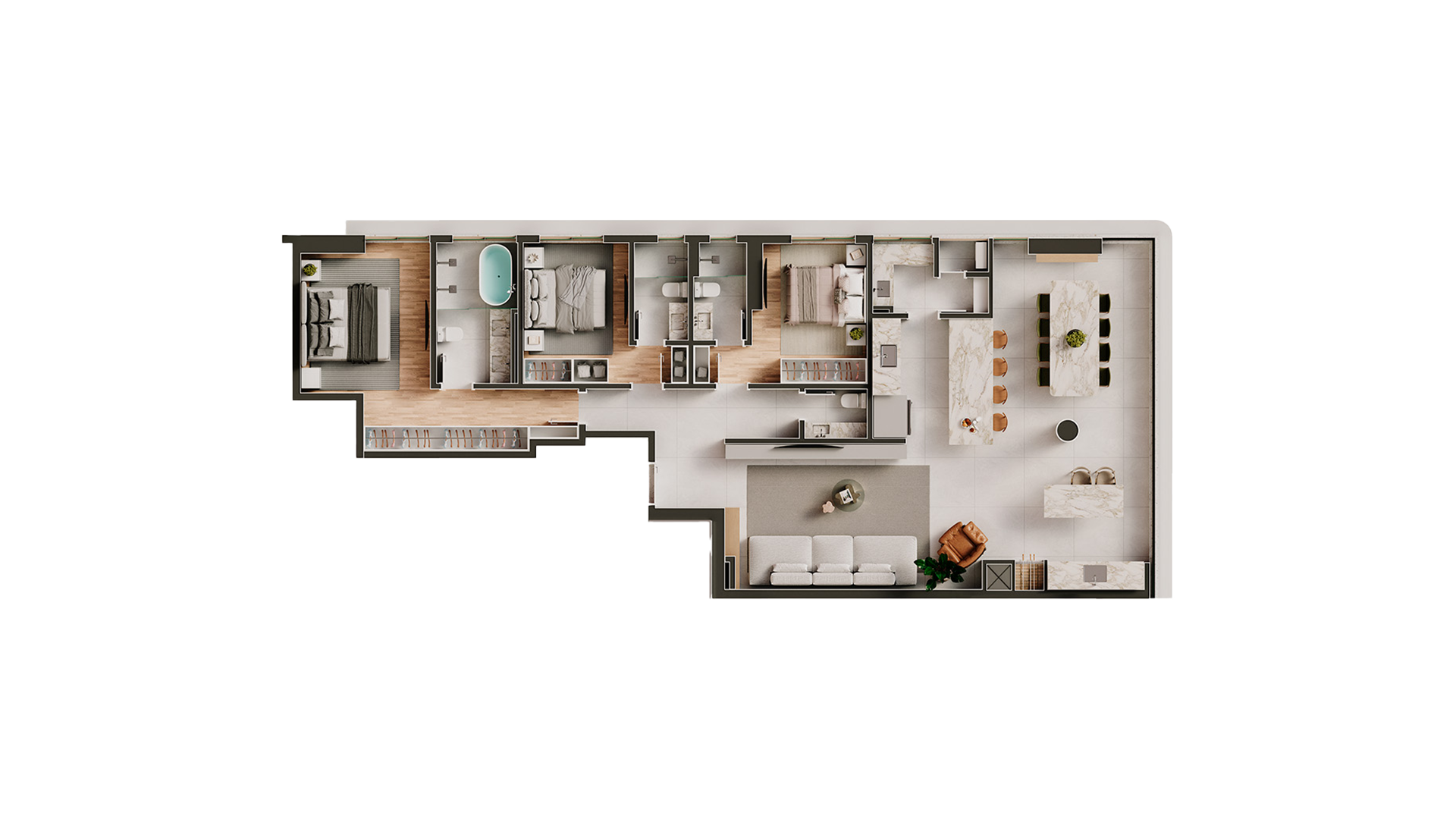 Planta Final 02 — 148 m²